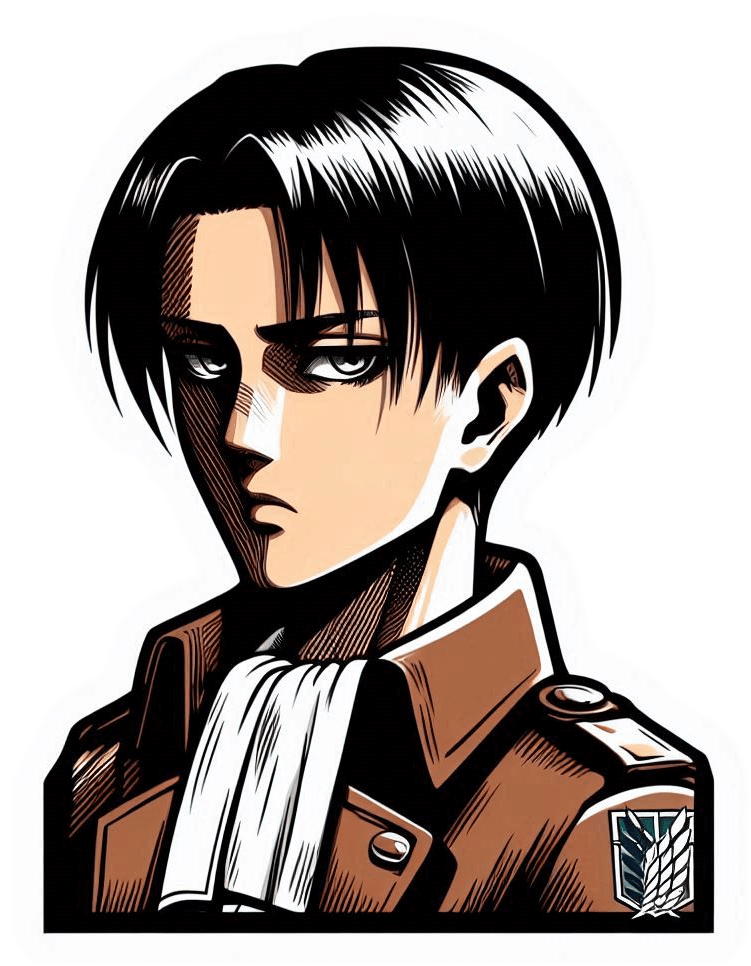 Lipdukas Attack On Titan - Levi 2