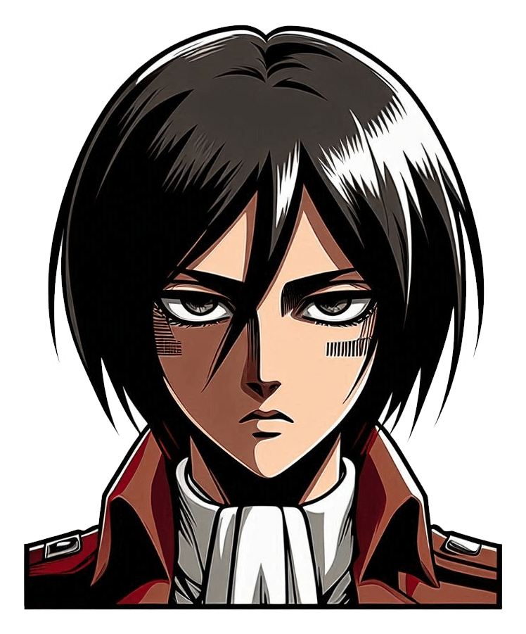 Lipdukas Attack On Titan - Mikasa 4