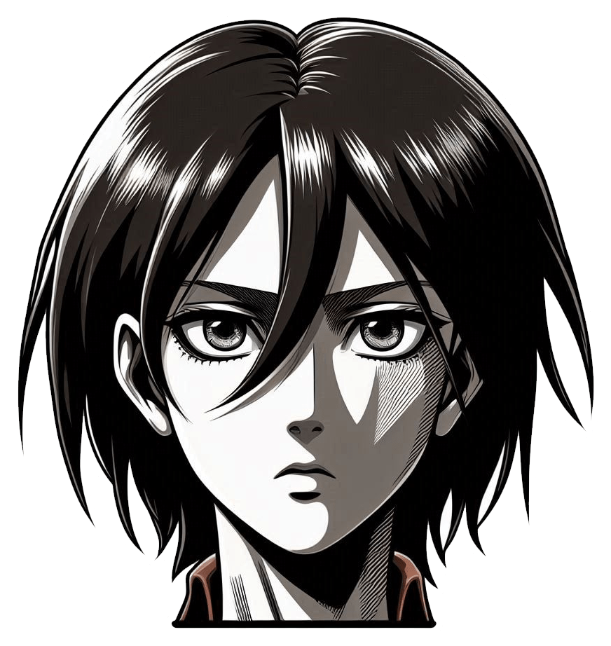 Lipdukas Attack On Titan - Mikasa