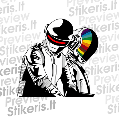 lipdukai-sticker-bomb-stickerbomb-stickers-lipdukas-daft-punk